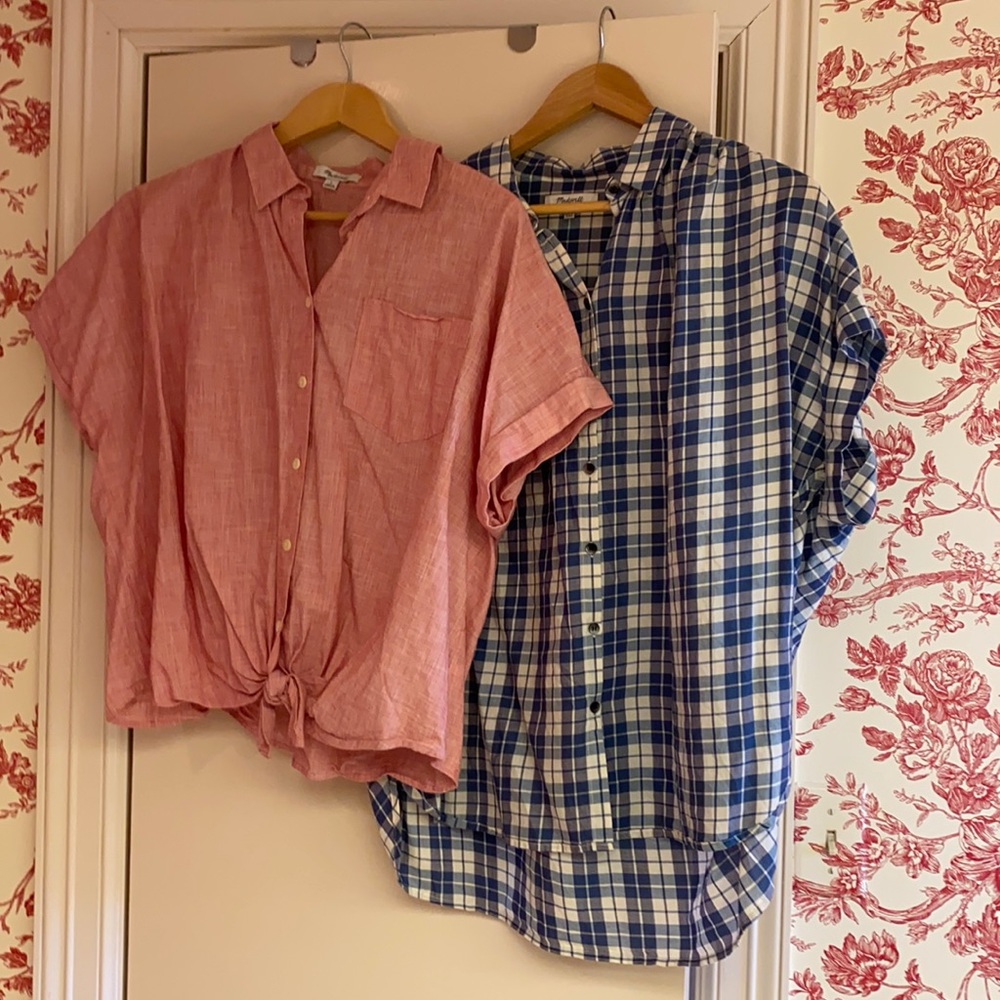 Pair of Madewell shirts
